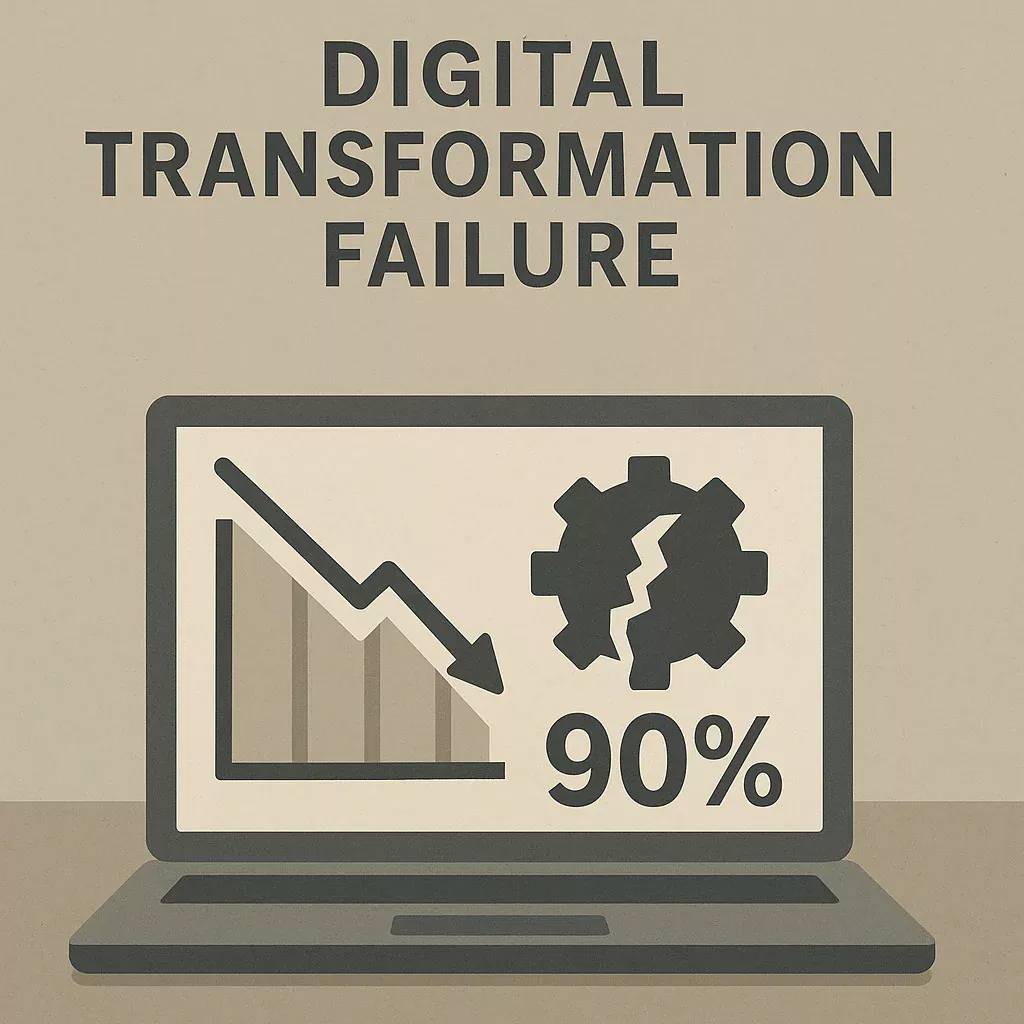 Transformation Digitale PME : 90% Échouent à la Rentabiliser