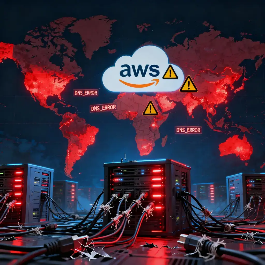 Panne AWS Octobre 2025 : 14h Qui Ont Paralysé Internet
