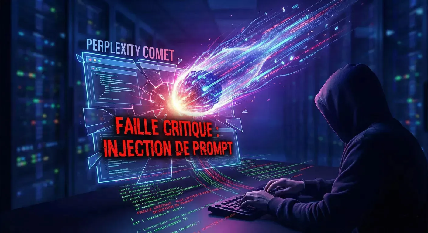 Faille Critique Perplexity Comet : Injection de Prompt