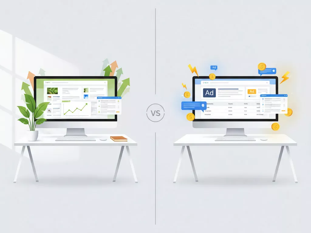 Différence entre SEO et SEA : Guide complet 2026